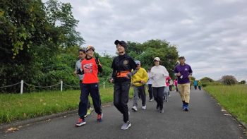 自然の中でジョギング体験会(スロージョギング)